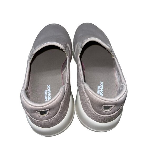 Skechers Go Walk Yoga Max Taupe Color Sneakers Women’s Size 9 - Picture 7 of 7
